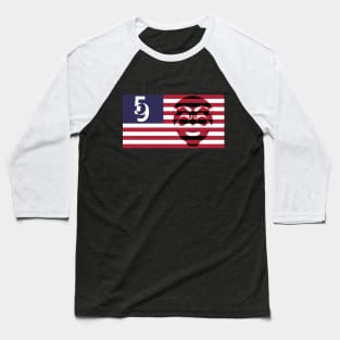 Fsociety 5/9 Hack Flag Baseball T-Shirt